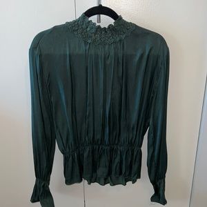 Emerald Green Blouse